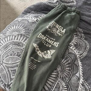 YoungLA Green Dreamers Club Joggers